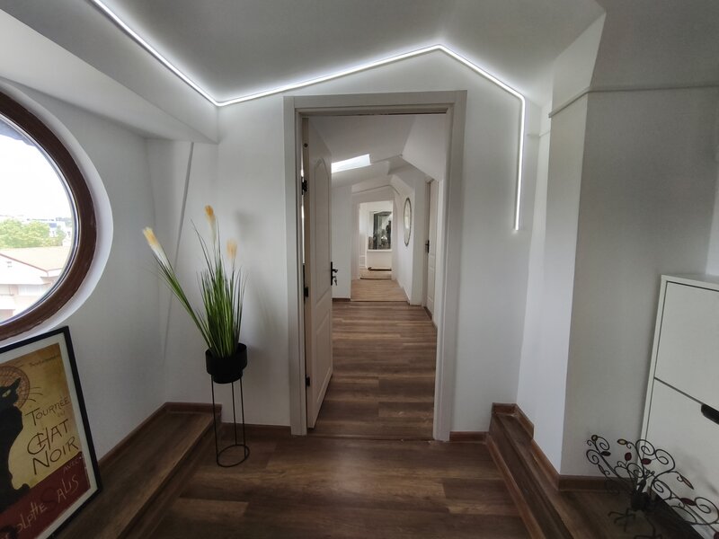Gradina Zoo, apartamentul la mansarda.